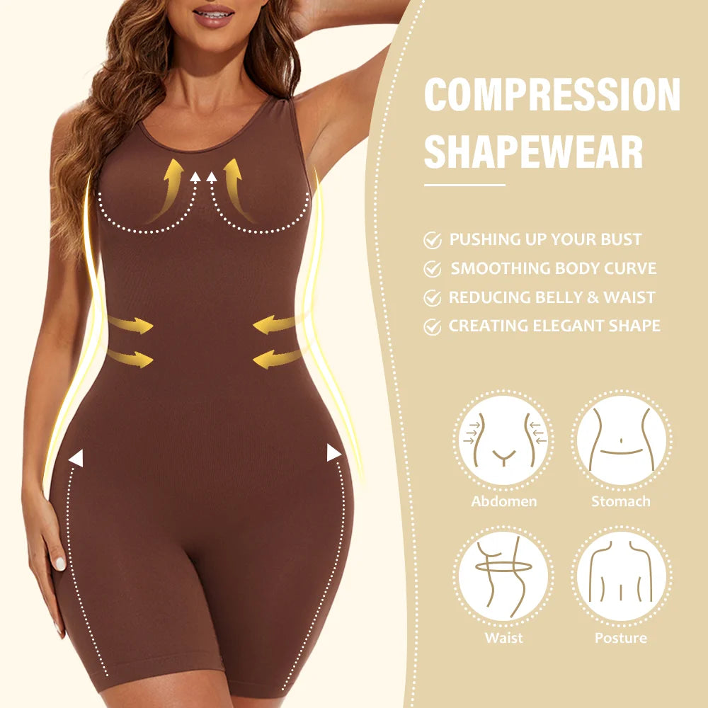 Confidence-Enhancing Seamless Bodysuit™